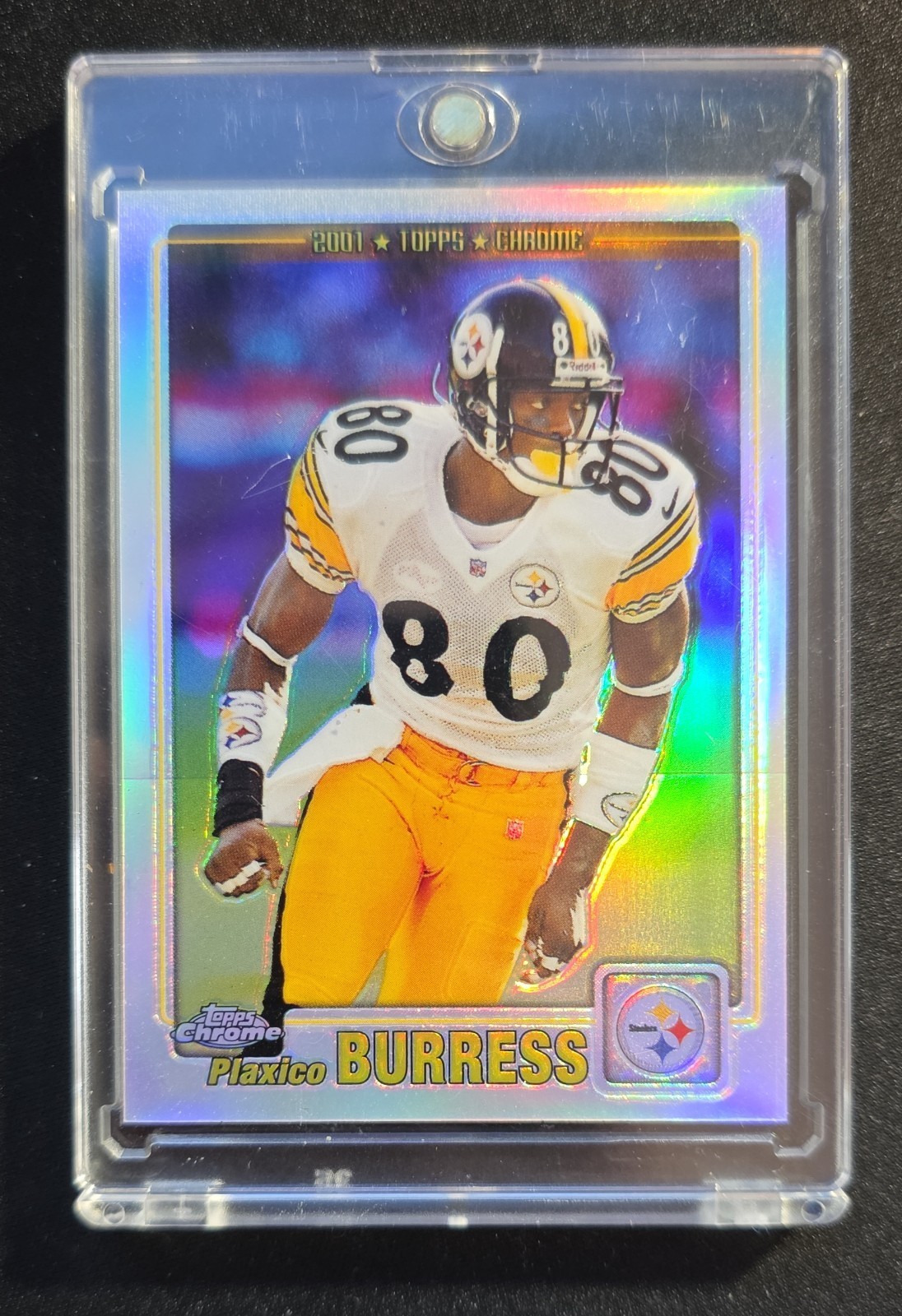2001 Topps Chrome - Plaxico Burress #182 Refractor /999