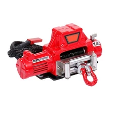 For 1/10 RC Axial SCX10 90046 D90 TRX4 Recat Metal Steel Wire Automatic Winch US