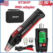 KAIWEETS Circuit Breaker Finder With LCD Display, GFCI Outlet Tester, Electrical