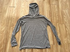 Patagonia Capilene Cool Daily Hoodie Heather Gray Women  s Size Large L