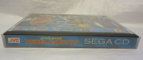 VTG SEGA CD STARWARS REBEL ASSAULT JVC  - 1993 in Box