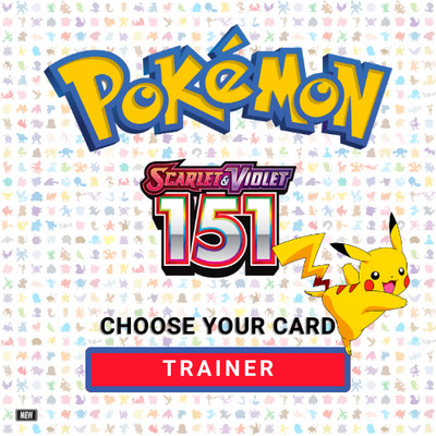 Buy 5, Get 5 FREE - Pokemon TCG - S&V 151   Choose Your Card - Trainer & Energy