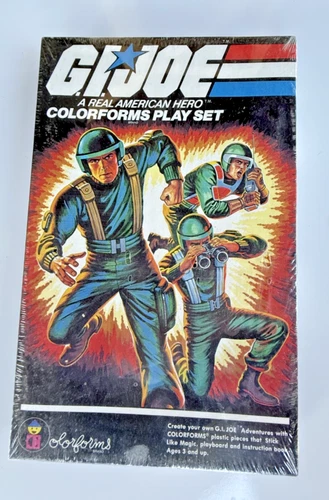 G.I. Joe Colorforms Play Set Sealed ARAH 1982