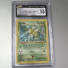 The Pokémon Company Scyther Classic Holo 006/034 CGC Gem Mint 10 70 HP
