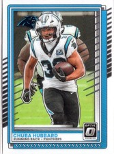 2025 Donruss Optic #62 Chuba Hubbard Panthers