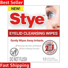 Ophthalmologist-Tested Cleansing Eyelid Wipes – Safe & Gentle for All Skin Types
