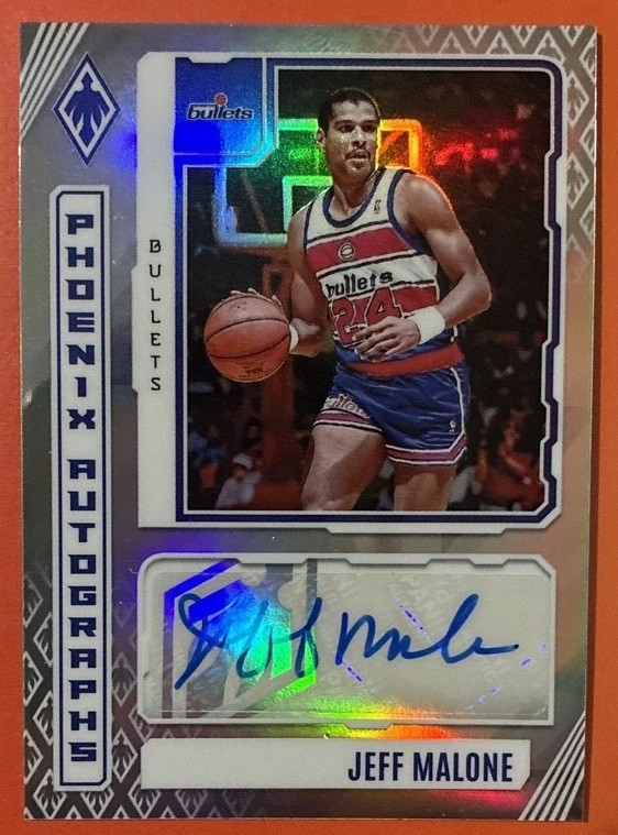 2023-24 Panini Phoenix - Phoenix Autographs Jeff Malone #PA-JMW (AU)