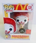 Funko POP! McDonald’s Ronald McDonald Thailand Exclusive Glow CHASE #139 New