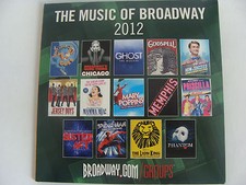 Music of Broadway 2012 14 Songs  2 cds NEW Original Casts Collectors Item
