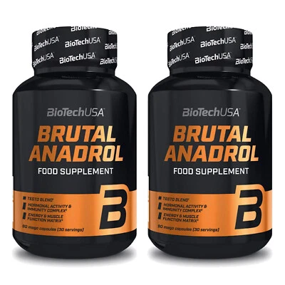 BiotechUSA Brutal Anadrol 90/180 capsule stimolatore testo Biotech