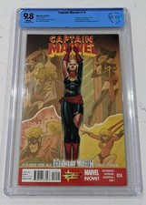 Captain Marvel #14 (2013) - 1st Appearance Of Kamala Khan - 9.8 White Pages