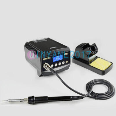 1PC ATTEN AT938D 220V 60W Digital Soldering Iron Station LCD Display