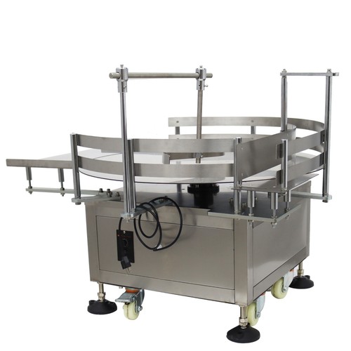 Desktop Bottle Unscrambler 110V 31.5" Turn Rotary Accumulation Table for Sorting - Picture 3 of 21