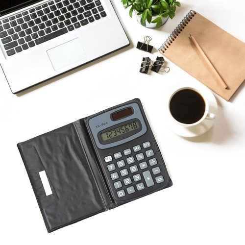 Mini Calculator Handheld Accountant Calculators Lightweight Students Stationery - Picture 2 of 8
