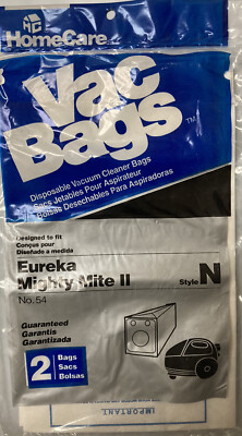HOMECARE Eureka Mighty Mite II Style N Vacuum Bags 2 Pk