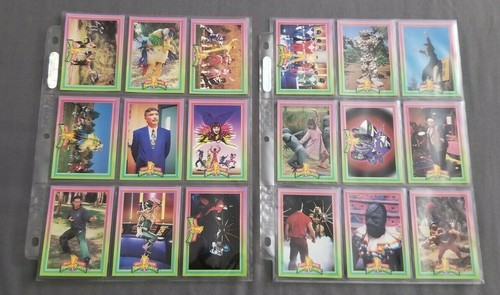 Juego de 71 tarjetas coleccionables Mighty Morphin Power Rangers 1994 y lote de colección McD Pog regalo - Imagen 6 de 11