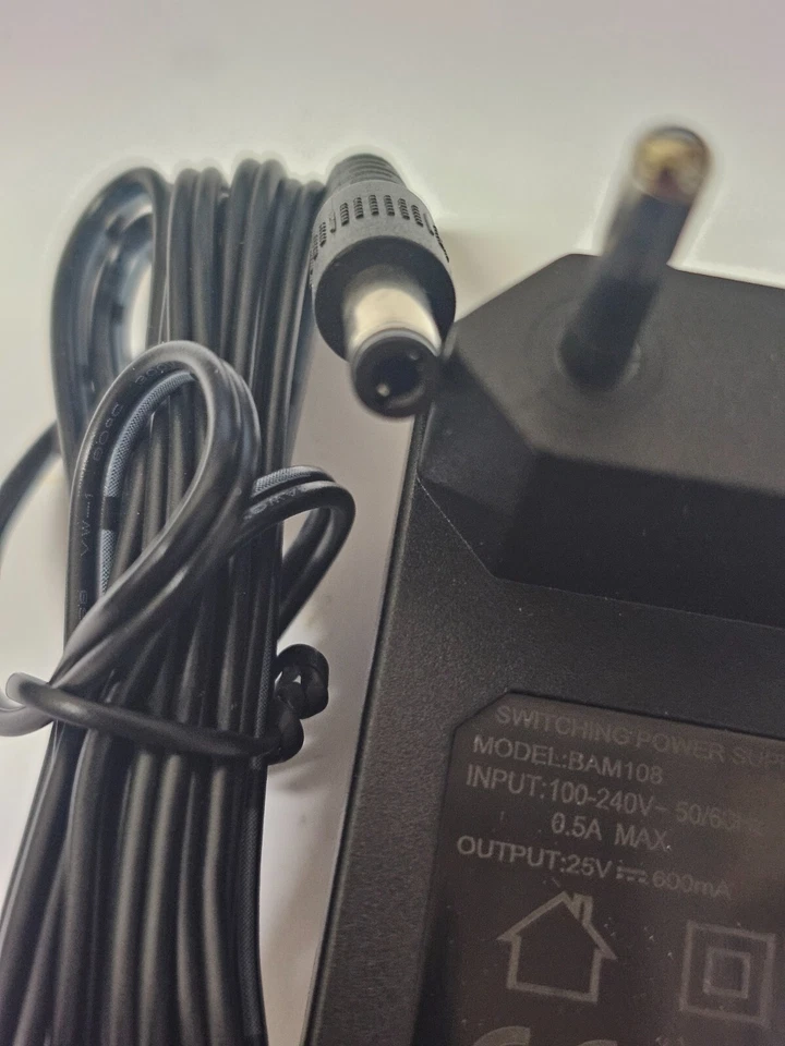 REPLACEMENT CHARGER BELDRAY 25V CORDLESS QUICK VAC LITE VACCUM CLEANER EU PLUG - Image 3 of 4