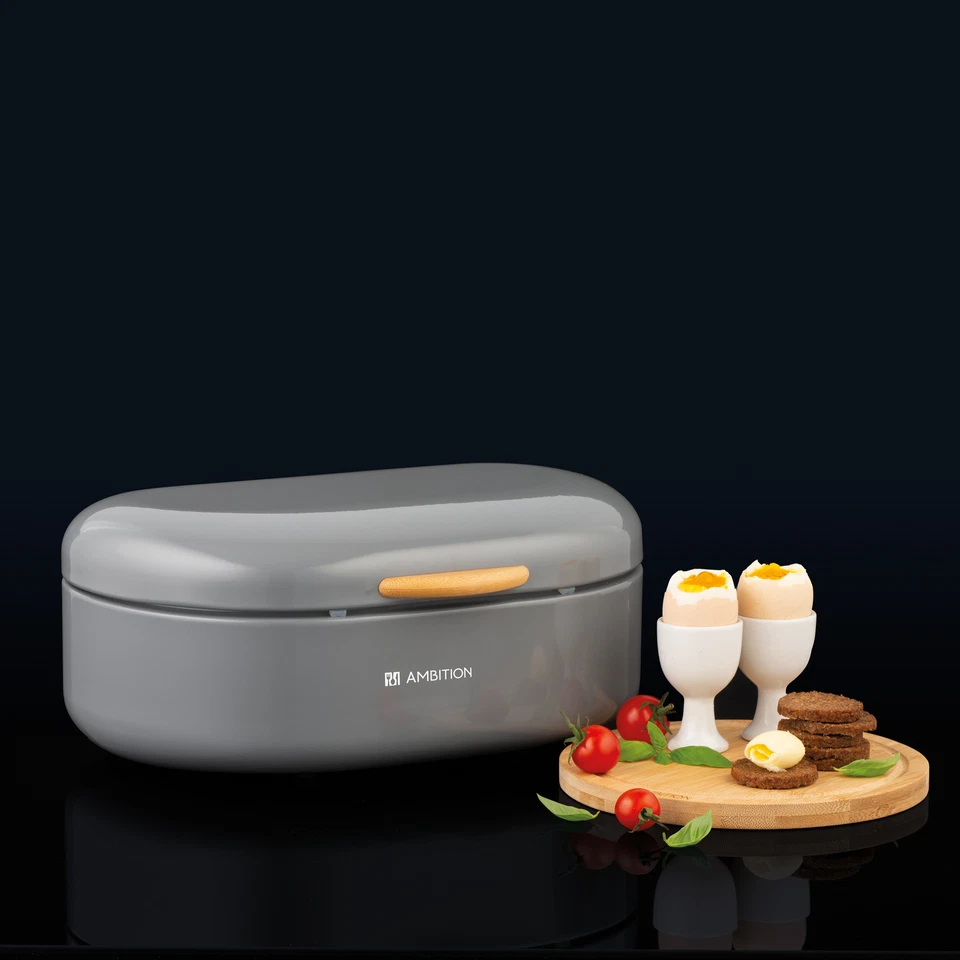 Brotkasten Brotkiste Brotbehälter Brotkorb Brotaufbewahrungsbox Modern 35x24 cm - Bild 3 von 3