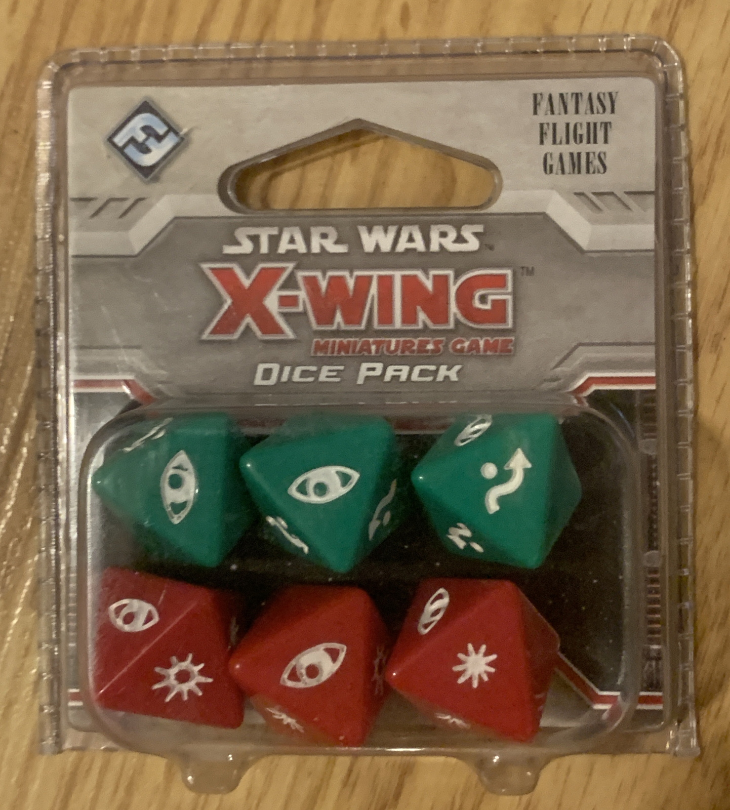 Star Wars XWing Dice Pack by Fantasy Flight Games (2012, Game) for