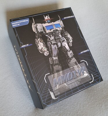 *USA Seller* Magnificent Mecha MM-01W OP Repaint Ver. Die-cast Figure