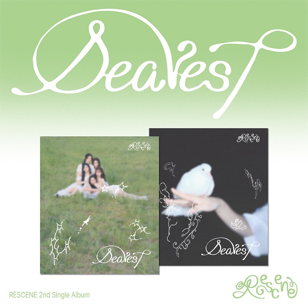 RESCENE [DEAREST] 2nd Single Album CD-R+Book+2 Card+2 Poster+Photo