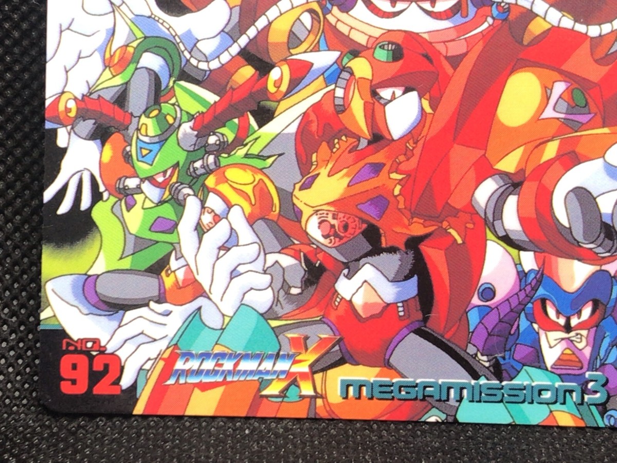 Revolt! Masquerades ROCKMAN X Carddass Megamission 3 No.92