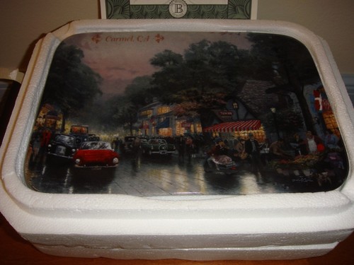 Thomas Kinkade Carmel Bradford Plate - Picture 4 of 7