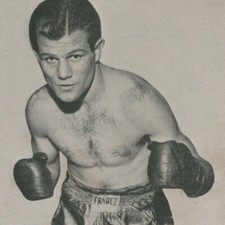 Sammy Angott 1940s Boxing Exhibit Arcade Card Supply Co USA sports History VTG.