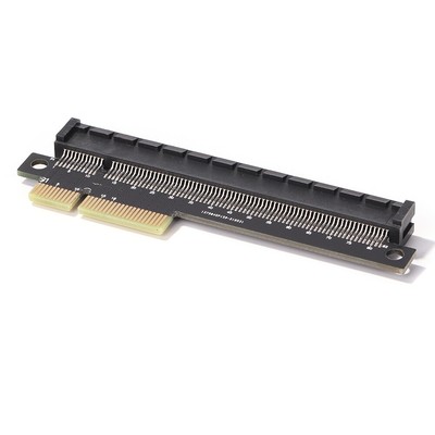 PCI-E 4X to 16X Adapter Card PCI-Express 4X Male to Female Riser Card Converter 