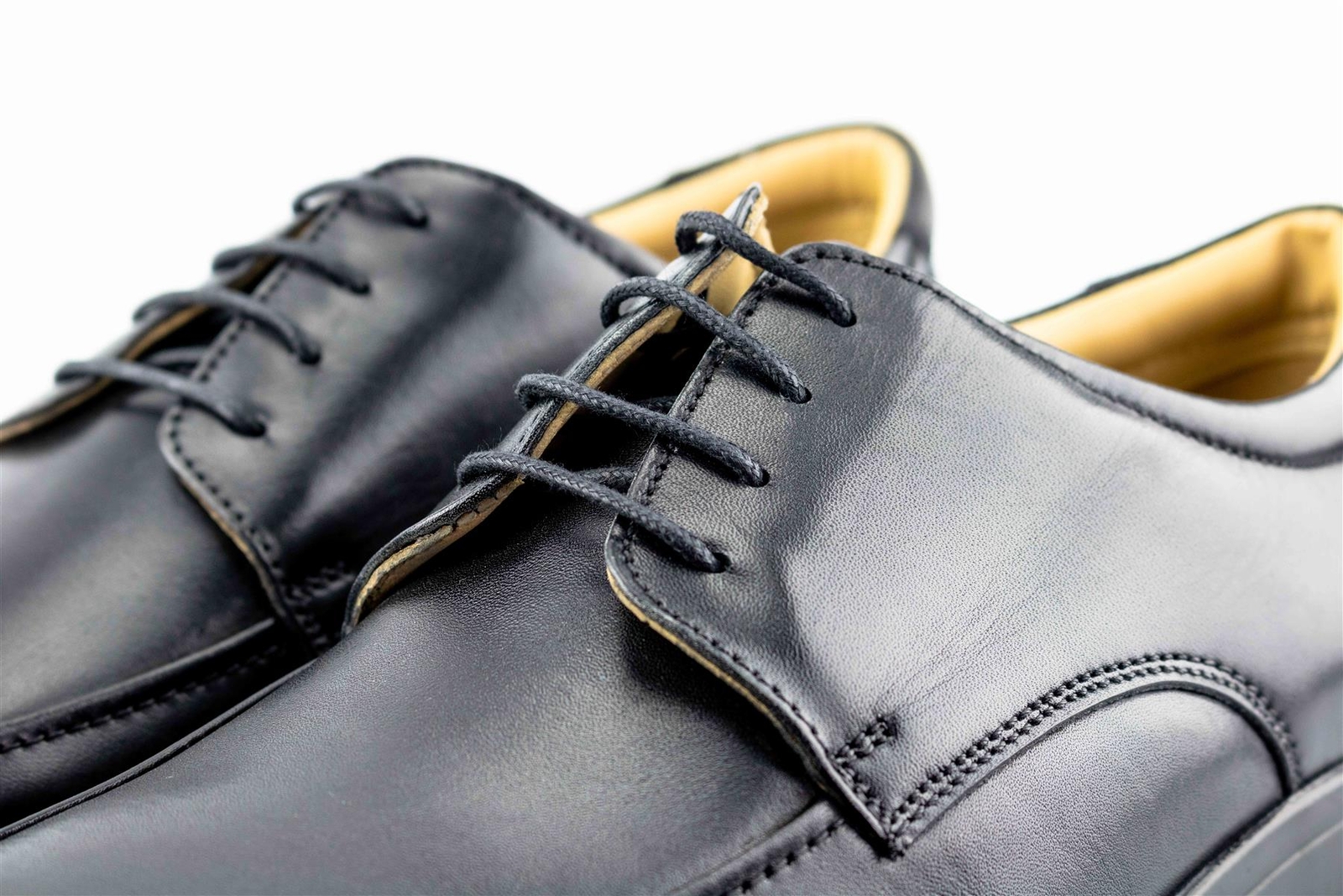 Mens Extra Wide Fit Casual Walking Comfort Lightweight Smart Lace Up