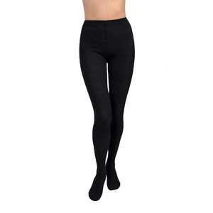thick black wool tights