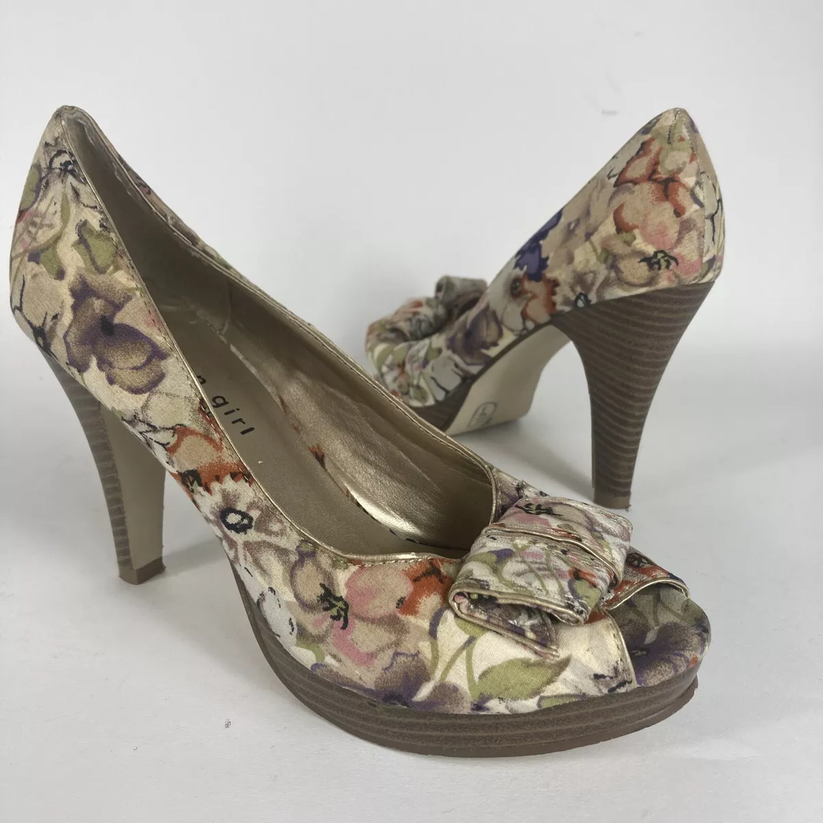 Madden girl sale peep toe heels