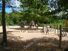 Photo 6x4 Kids play area Batt's Corner One of many excellent distractions c2010