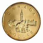 🇨🇦 Canada 1 Dollar Coin Loonie, 125th Anniversary Canadian Confederation, 1992