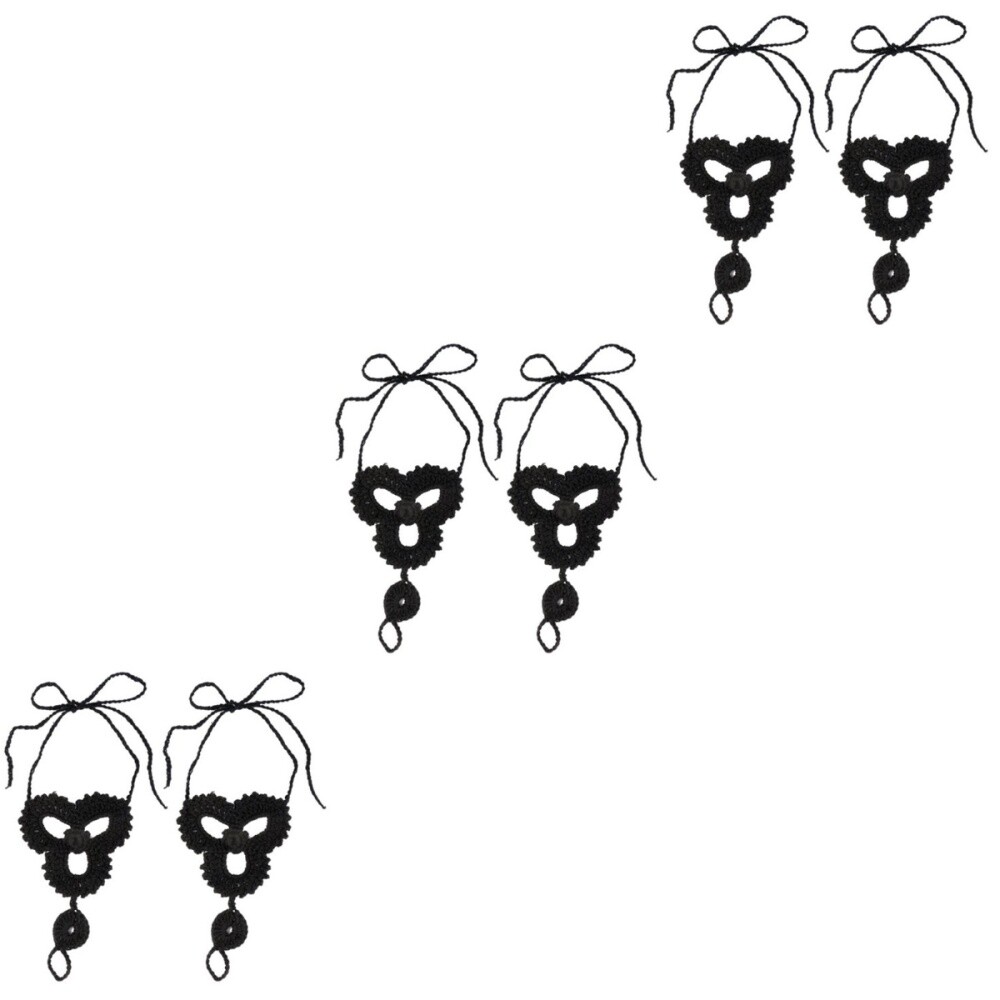 APL Sandali da spiaggia portatili comodi utili cavigliera all'uncinetto ragazza donna