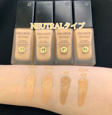Cosme Decorte Zen Wear Liquid Foundation Ultra Longwear Cosme Decorte Zen Wear Liquid Foundation Ultra Longwear