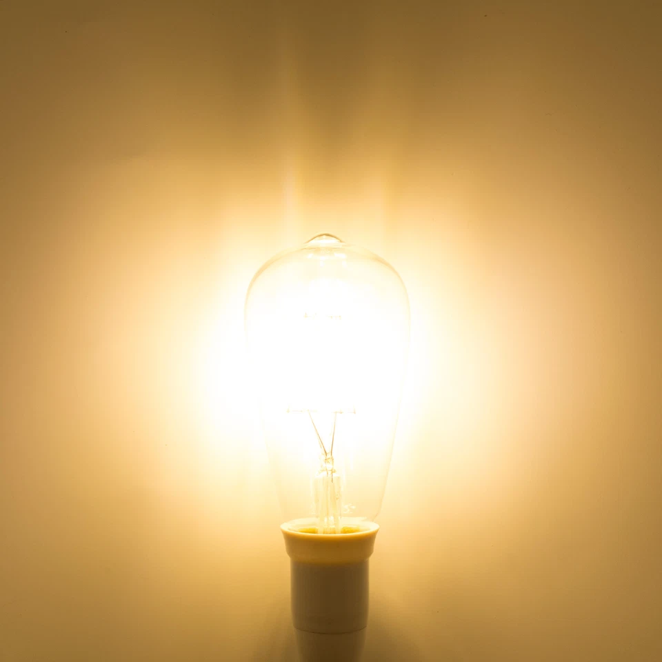 B22 E27 E14 Dimmable 2/4/6/8W LED Bulb Light Edison Retro Vintage Filament Lamps - Image 4 of 4