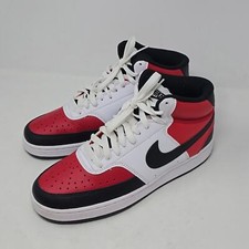 Nike Court Vision Mid 'Satin Red' DM1186-600 Sneakers Men's Size 8.5