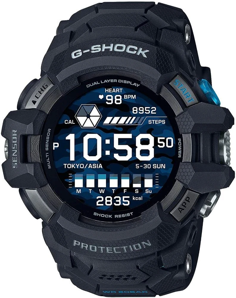 Casio G-SQUAD PRO GSW-H1000-1JR G-Shock Men's Watch From Japan New