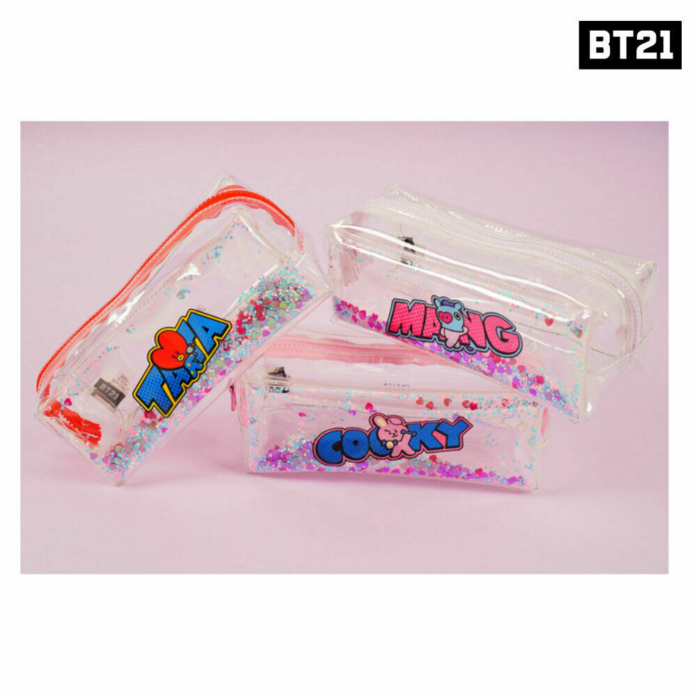 BTS雑貨 BTS BABY BT21 Tin Case Band-Aid Pattern Adhesive Bandage – k