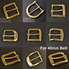 Solid Brass Belt Buckles Tongue Pin Belt Buckle Fits For 1.5 INCHES Belt NEW