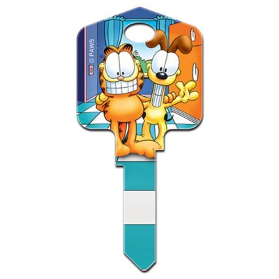 GARFIELD & ODIE LW4 HOUSE KEY HOWARDS NOVELTY BLANK! LW4 C4