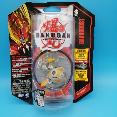 BAKUGAN GUNDALIAN INVADERS HELIX DRAGONOID GREY - BAKUBOOST BAKUCORE