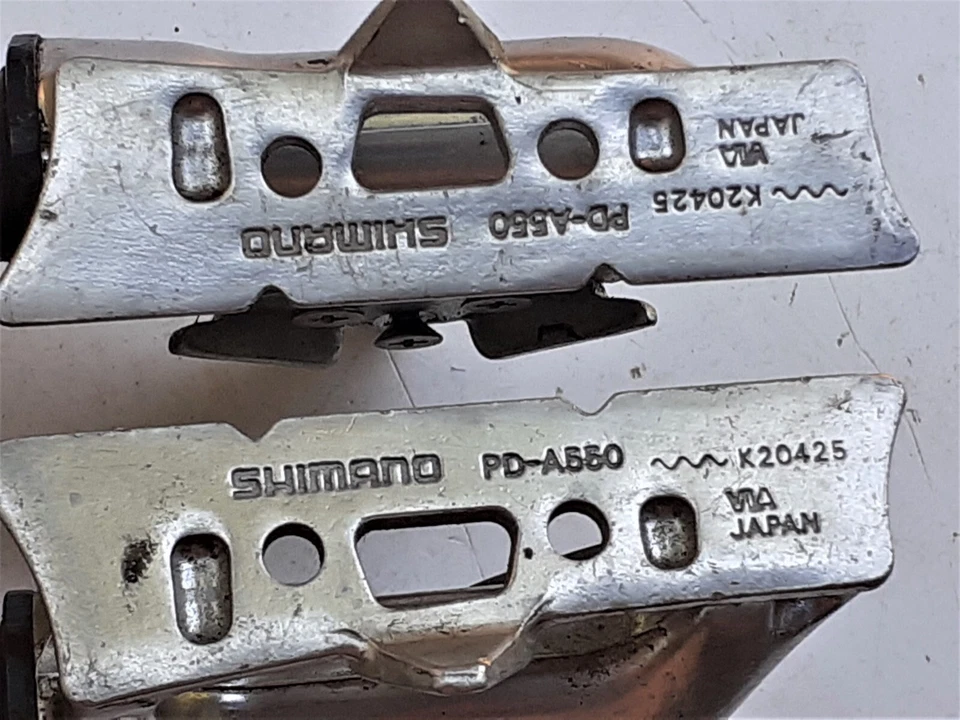 Coppia pedali bici corsa marcati SHIMANO FD-A550 - Immagine 3 di 3