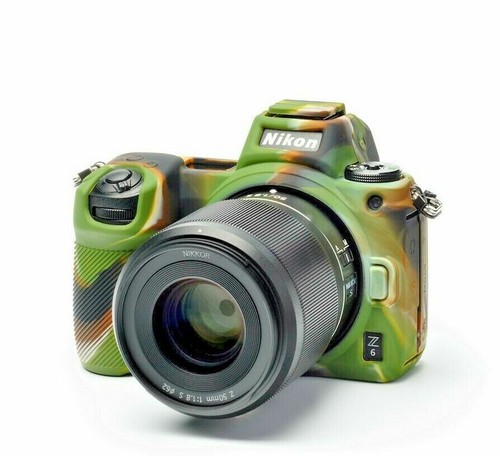 EasyCover Silicone Cover Protector Nikon Z5 Z6 Z7 Z7II Z7II in Camouflage (UK) - Picture 11 of 12