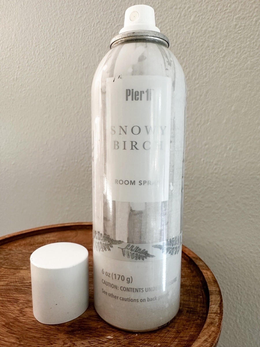 Pier Imports Snowy Birch Room Spray Home Fragrance oz 60% Full
