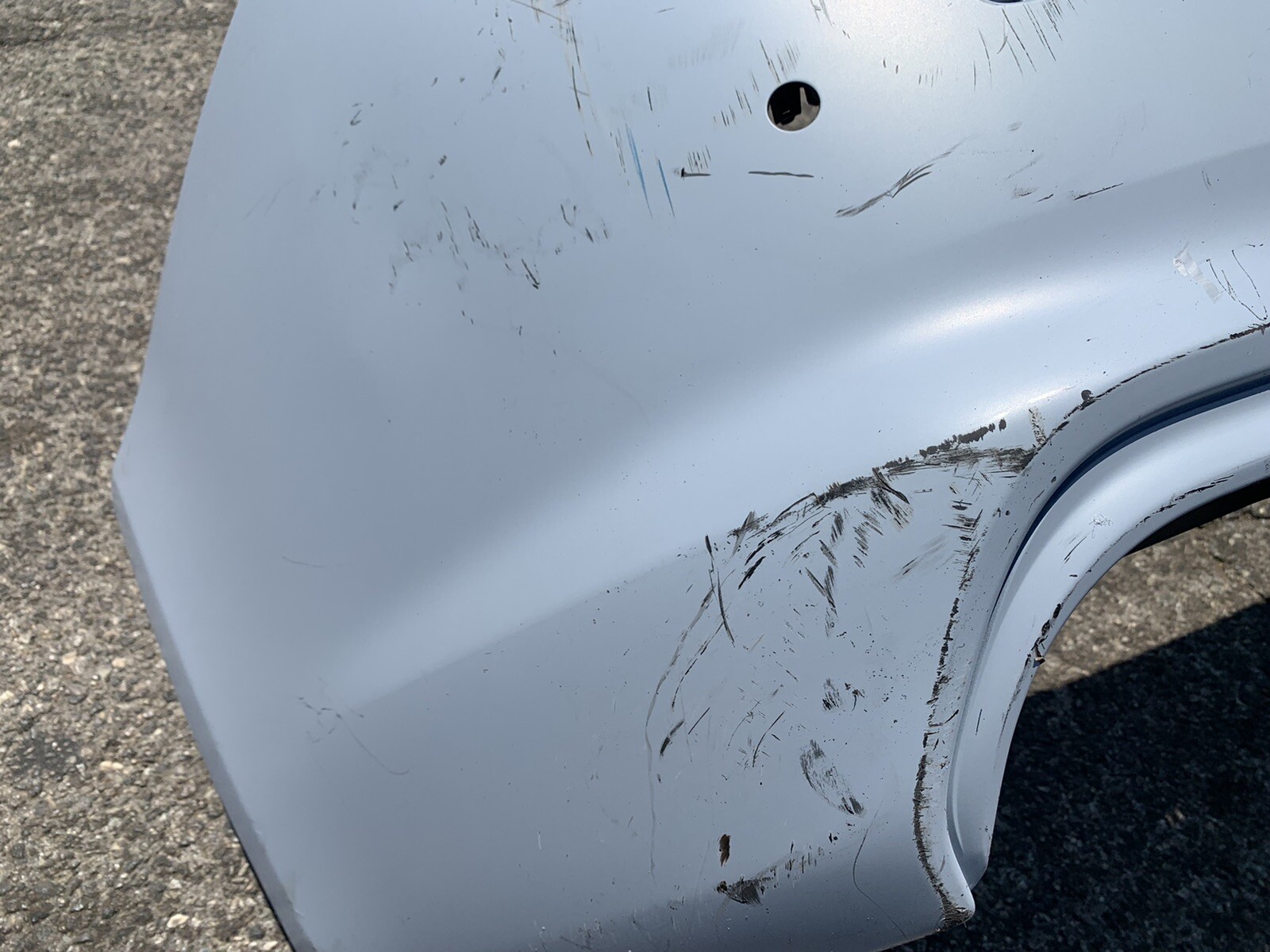 2018 2019 MASERATI GHIBLI REAR BUMPER COVER OEM 18 19