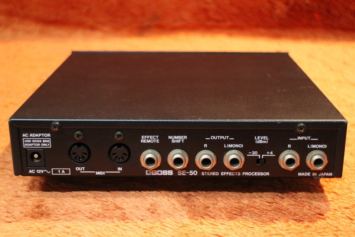 USED BOSS SE-50 SE 50 Guitar Synthesizer synth rack effect U2863
