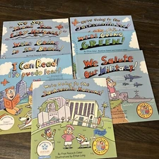 Lot of 7 Kids PaperbacksBooks From the Jax Kids Book Club-Snack Recipe & Song