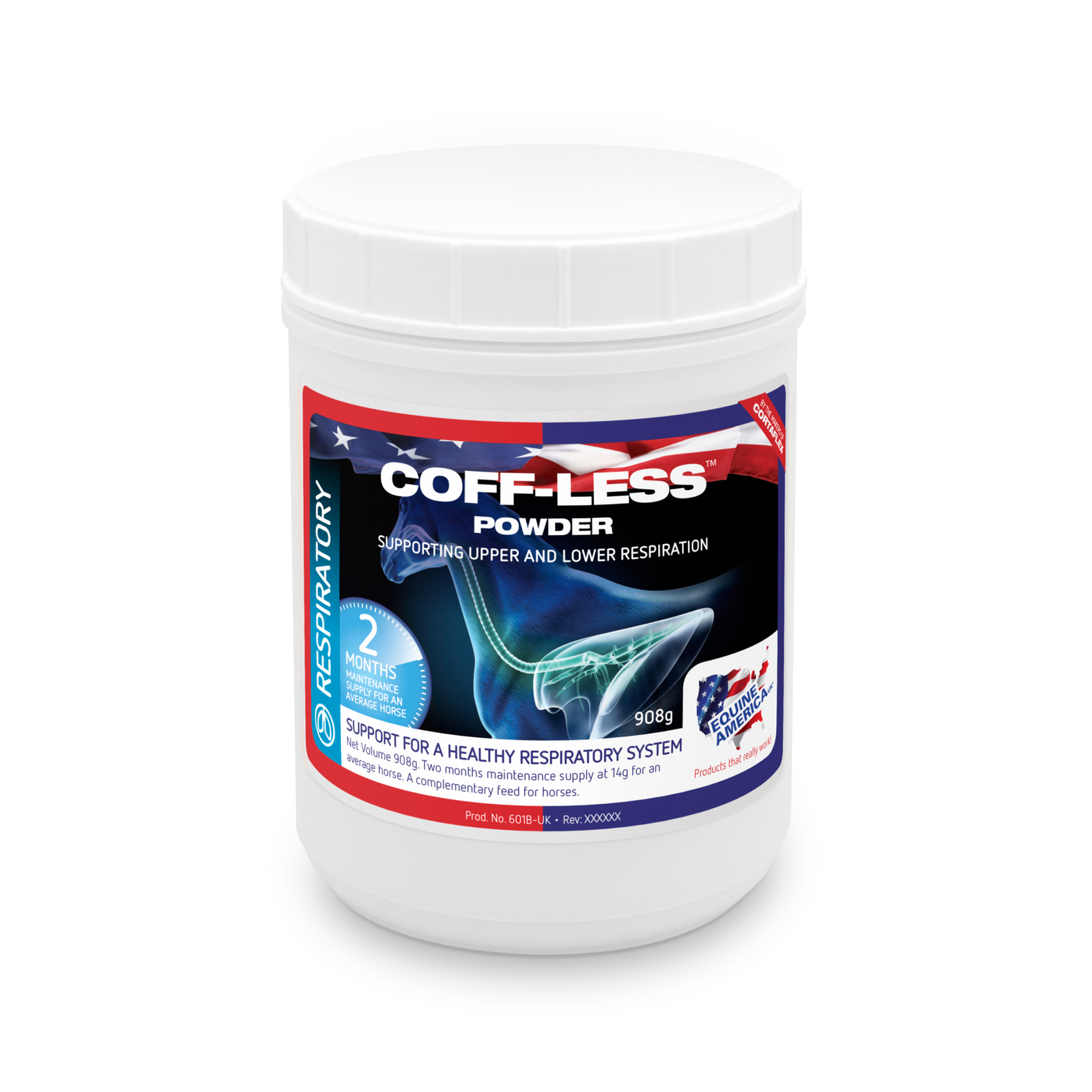 Equine America Coff Less 908g | Equestrian Supplement